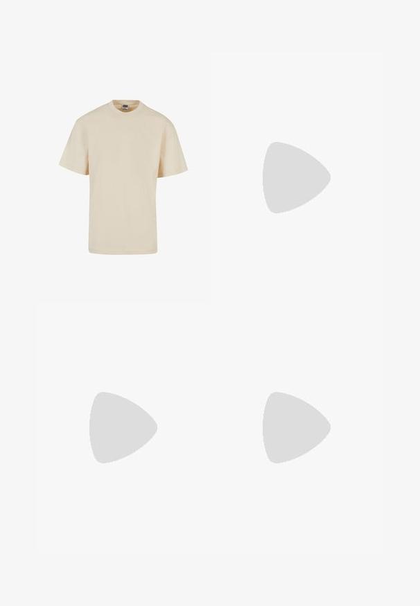 Urban Classics TALL TEE - Basic T-shirt - whitesand; EIGHTYFIVE LOOSE BAGGY - Baggy Jeans - black washed; Zign by Zalando UNISEX - Lace-ups - black; Zign by Zalando UNISEX - Sunglasses - black