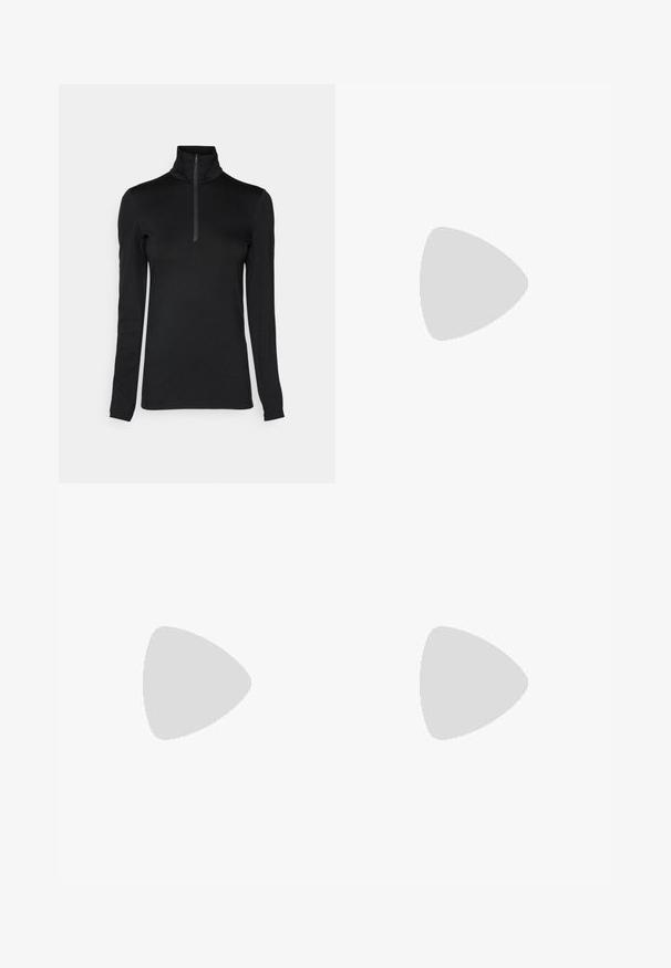 icebreaker WOMEN HALF ZIP - Alussärk - black; Columbia BREA FALLS™ PANT - Õuepüksid - black; La Sportiva TX4 EVO WOMAN - Matkajalatsid - carbon/zest; Klättermusen GEBO BAG 23L UNISEX - Ülerinna-kott - olive