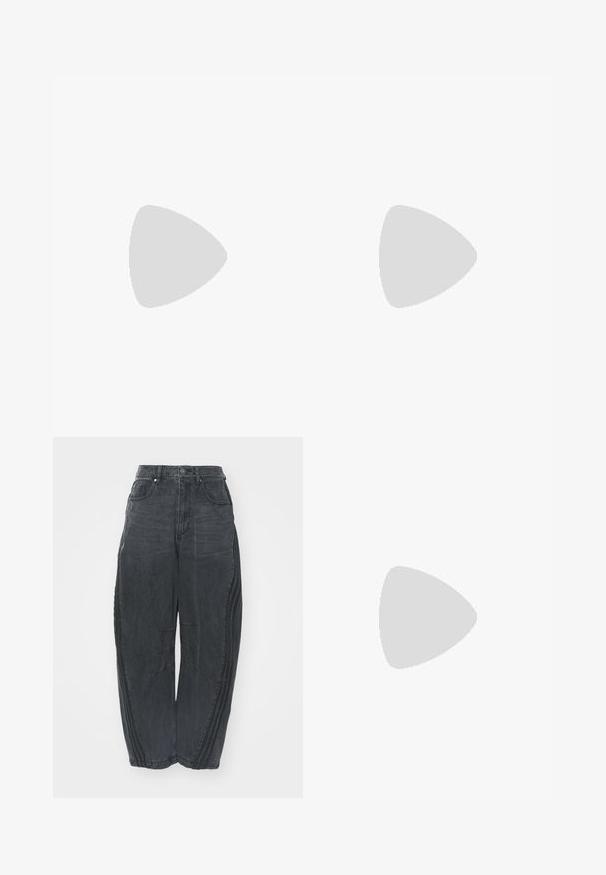 Ed Hardy KILLS SLOWLY RELAXED  - Printtipaita - charcoal; adidas Originals PANT - Relaxed fit -farkut - black; adidas Originals MEGARIDE - Matalavartiset tennarit - carbon/halo blush/champagne; Even&Odd by Zalando HEART - Käsilaukku - silver-coloured