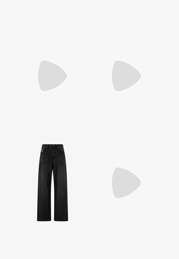 Mango HONDARRA - Poloshirt - beige; Karl Kani BAGGY - Relaxed fit jeans - grey; Bata Instappers - dark brown; Pier One by Zalando UNISEX - Zonnebril - brown; Tommy Hilfiger MONOGRAM CROSSBODY - Schoudertas - black