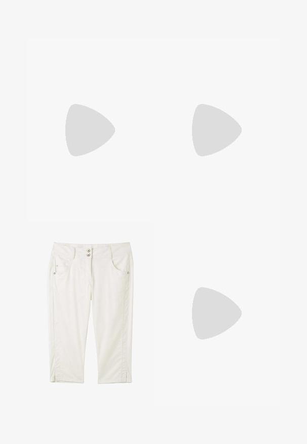 Jaded London EYELET STUDDED VEST - Top - grey; TOM TAILOR Shorts - whisper white; Geox D FLORETIA - Klassischer Ballerina - black; Liebeskind Berlin KAYLA SATCHEL - Handtasche - schwarz