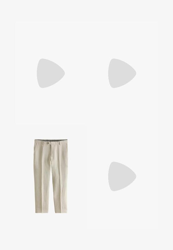 Ljusrosa polo med kort ärm, treknappsknoppar och broderad CK-logga på vänster bröst. Slät och stretchig tyg.; Next SIGNATURE - REGULAR FIT - Tygbyxor - neutral; Svart syntetiska loafers med en framträdande söm på framsidan, vadderad sula och platt gummiyttersula; elegant design med minimalt detaljerad.; Guldmetallramda solglasögon med mörkgröna linser, pilotstil, med smala armfästen och sköldpaddsmönstra detaljer på spetsarna.