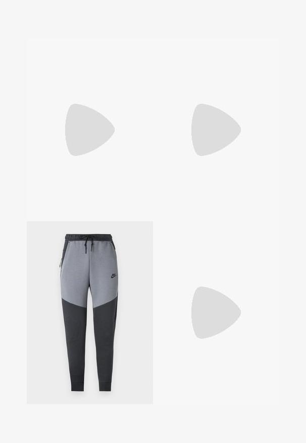Camiseta de algodón azul claro con un vibrante diseño de girasol en varios colores, con "Van Gogh" impreso en dorado debajo del gráfico.; Joggers de Nike en gris y negro, con un diseño de color en bloque triangular, cintura elástica con cordón ajustable y bolsillos laterales.; Zapatilla Nike Air Max 90 blanca con parte superior de malla y cuero, caja de puntera perforada y unidad de aire visible en el talón.; Gafas de sol negras con acabado mate, lentes rectangulares, ligera curvatura en las patillas, sutil detalle del logo y lentes ahumados.