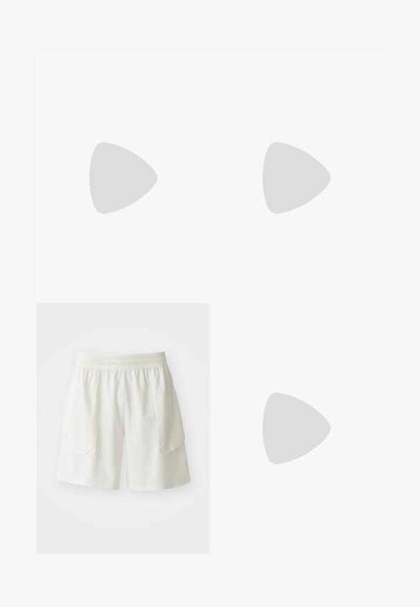 Κοντομάνικη μπλούζα ποδηλασίας σε έντονο πορτοκαλί χρώμα, με φερμουάρ μπροστά και λογότυπο "LE COL", κατασκευασμένη από αναπνεύσιμο υλικό με υφασμάτινη υφή.; ASICS MATCH SHORT - Αθλητικό σορτς - cream; Λευκό αθλητικ�ό παπούτσι με μαύρες ρίγες, νεόν πράσινες λεπτομέρειες και κόκκινη φτέρνα. Διαθέτει ελαφρύ σχέδιο και υφή στη σόλα για καλύτερη πρόσφυση.; Διαφανή προστατευτικά γυαλιά ασφαλείας με ελαφρύ, διαφανές σκελετό και γκρίζες λεπτομέρειες. Διαθέτουν περιφερειακή σχεδίαση και ρυθμιζόμενο nosepiece.