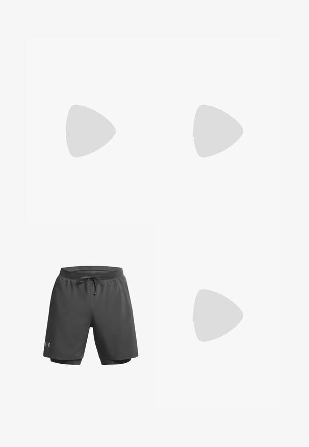 Green short-sleeve t-shirt made of cotton. Features a white "PUMA sports club" graphic print on the front. Crew neckline, regular fit.; Dark gray athletic shorts with an elastic waistband, adjustable drawstring, and inner mesh lining; features subtle branding on the left leg.; Gray athletic shoe featuring a mesh upper, silver accents, a padded collar, and a white midsole with black outsole.; Black duffel bag made of durable fabric, featuring dual zip compartments, padded handles, and a white Puma logo on the side.