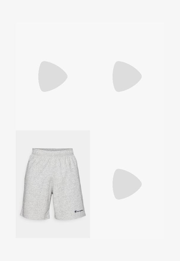 T-shirt de algodão preta com mangas curtas, gola redonda e logótipo em texto branco "BJÖRN BORG STOCKHOLM 1956" no lado superior esquerdo.; Calções de material jersey cinza com um cós elástico e um logótipo da "Champion" azul-marinho no canto inferior esquerdo.; Sapatilhas brancas de desporto com um cabedal sintético liso, detalhes em preto no logótipo e perfurações na lateral. Sola em borracha.; Óculos de sol de plástico preto com lentes verdes, armações quadradas, detalhe prateado na sobrancelha e hastes texturizadas. Marca indicada na parte interna da haste.