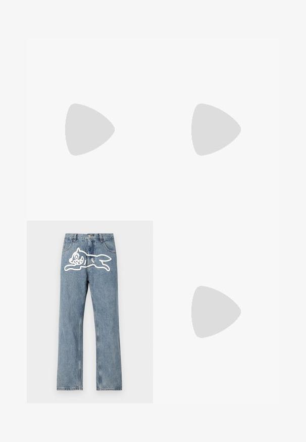 T-shirt en coton noir avec un logo pailleté dégradé "icecrea™" en rose et jaune et un graphique de cornet de glace. Manches courtes et col rond.; Icecream PANT - Jean boyfriend - vintage wash blue; Baskets blanches avec des accents en daim, bout arrondi, lacets plats et semelle en caoutchouc crème. Présente une marque verte sur le talon.; Vivienne Westwood CITY BUMBAG UNISEX - Sac banane - black