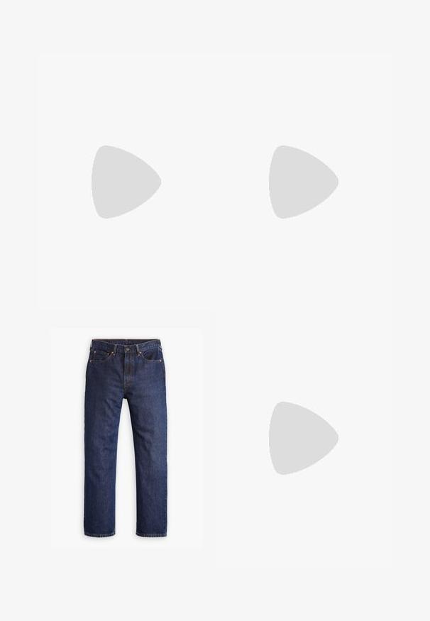 Two long-sleeve white T-shirts made of soft cotton. Features a round neckline and a smooth, even texture without patterns or accents.; Dark blue denim jeans with a straight fit, featuring orange stitching, a front button closure, and five-pocket design.; Black leather loafers with a smooth finish, rounded toe, low heel, and decorative stitching along the front. Rubber outsole for grip.; Wayfarer sunglasses with dark tortoiseshell plastic frame, green lenses, and silver Ray-Ban logo on the temple.