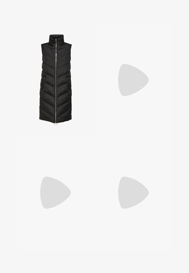 Finno Padded Waistcoat Black