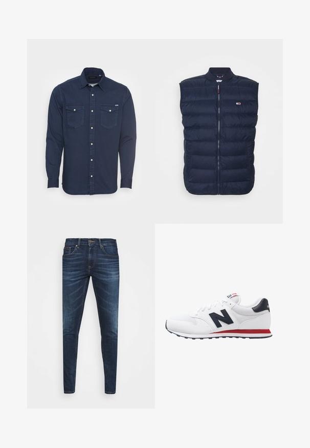 JACK & JONES Overhemd heren Jjesheridan Shirt L/S Noos,Navy,XS JACK & JONES Overhemd heren Jjesheridan Shirt L/S Noos,Navy,XS