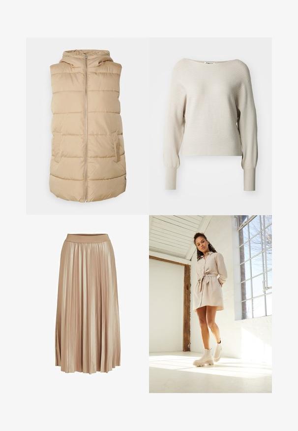 VILA VITATE GESTEPPTE - Giacca da mezza stagione - rose brown/lilla screziato VILA VITATE GESTEPPTE - Giacca da mezza stagione - rose brown/lilla screziato