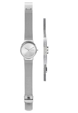 FREJA SET - Uhr - silver-coloured