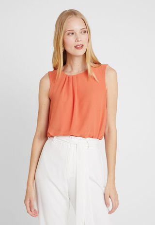BLOUSE - Bluse - smooth orange