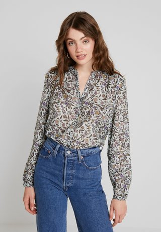 JDYLOOP - Blouse - harbor grey/multi color
