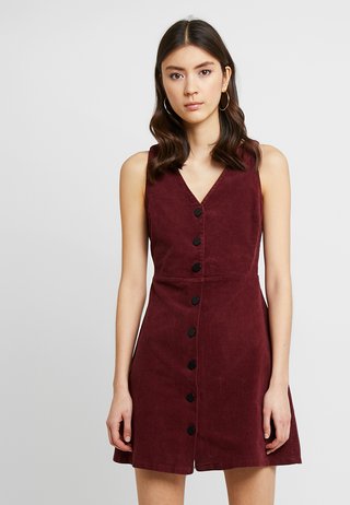 POPPY DRESS - Skjortekjole - bugundy