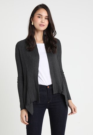 Strickjacke - dark grey