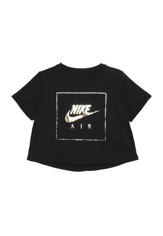 TEE CROP AIR - T-Shirt print - black