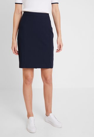 XANNE - Bleistiftrock - navy