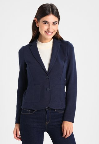 FEMININE OTTOMAN - Blazer - real navy blue