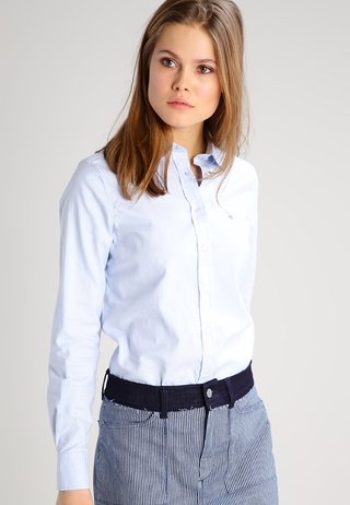 Hemdbluse - light blue