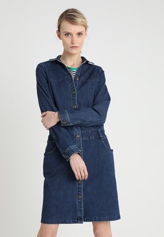Dongerikjole - blue denim
