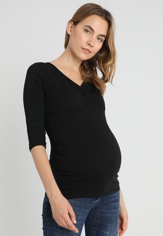 RUCH WRAP - Topper langermet - black
