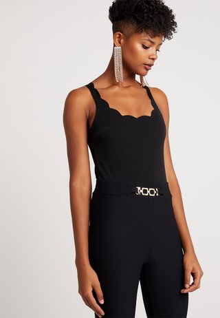 SCALLOP BODY - Top - black