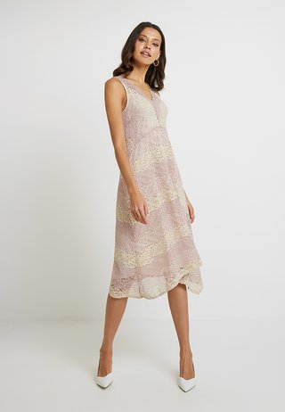 STRIPE HANKY HEM - Cocktail dress / Party dress - blush