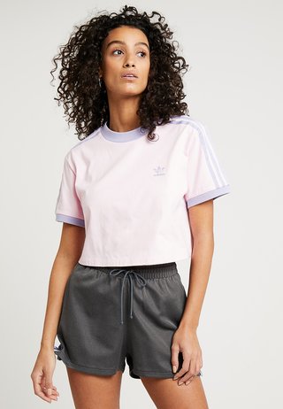 CROPPED TEE - Camiseta estampada - clear pink