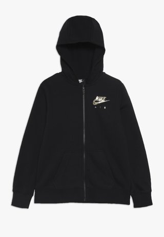AIR - Sweatjacke - black/metallic gold