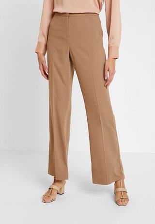 BOOTCUT - Stoffhose - light brown