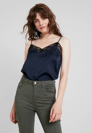 LOLLY SINGLET - Top - sky captain/black
