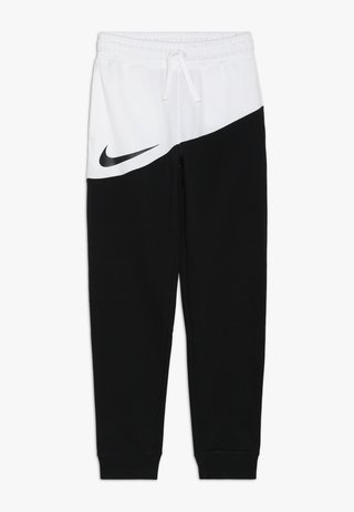 PANT - Tracksuit bottoms - black/white