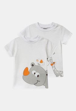 Jacky Baby - 2 PACK UNISEX - T-shirt print - white