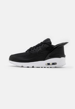 Nike Sportswear - AIR MAX 90 FLYEASE  UNISEX - Sneakers laag - black/white