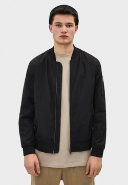 Bershka - Giubbotto Bomber - black