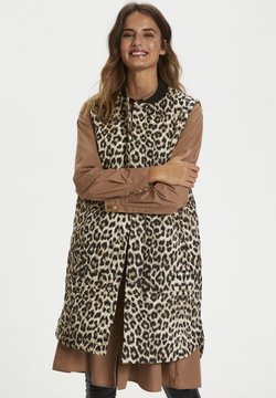 Kaffe - KAMORIANA - Smanicato - light brown leo print