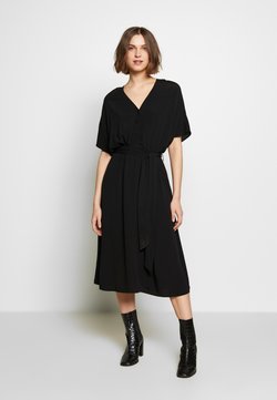 Selected Femme - SLFVIENNA DRESS - Korte jurk - black