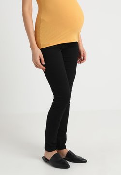 MAMALICIOUS - MLLOLA ELASTIC - Slim fit jeans - black denim