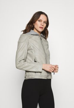 Gipsy - ABBY - Leren jas - light grey