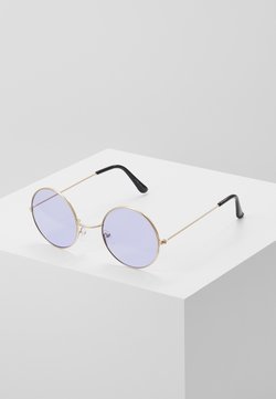 Only & Sons - ONSSUNGLASSES ROUND - Sonnenbrille - new purple/gold-coloured