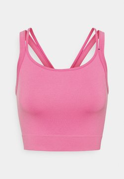 Cotton On Body - SEAMLESS DOUBLE STRAP VESTLETTE - Top - aurora pink