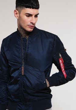 vgsmediacatalog1spp media p1 Alpha Industries NASA Bombejakke replica bluemørkeblå