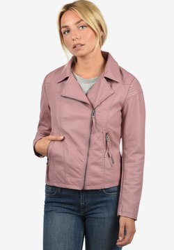 JDY - PUYA - Imitatieleren jas - light pink