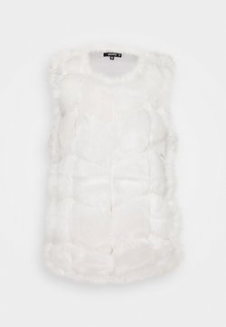 Missguided - BUBBLE GILET - Smanicato - white