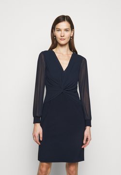 Lauren Ralph Lauren - BONDED DRESS COMBO - Cocktailkleid/festliches Kleid - lighthouse navy