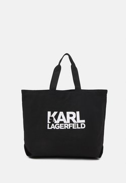 KARL LAGERFELD - EXCLUSIVE WRITING - Shopper - black