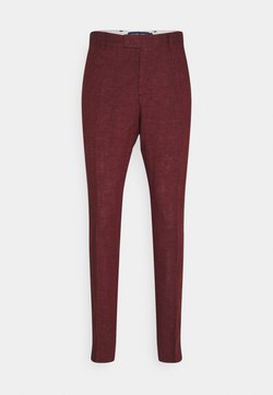 Frescobol Carioca - FORMAL TAILORED TROUSERS - Pantaloni eleganti - dark red