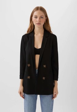 Stradivarius - Blazer - black