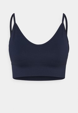 Cotton On Body - LIFESTYLE SEAMLESS V NECK  - Sport-BH mit leichter Stützkraft - navy